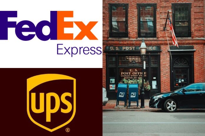 UPS FedEx USPS