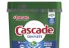 Cascade Dishwasher Detergent Packs