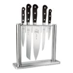 Mercer Culinary 6-Pc Tempered Glass Knife Block