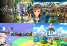 Puzzle Quest: The Legend Returns, Ni no Kuni: Wrath of the White Witch Remastered, The Legend of Zelda: Link's Awakening and Castle Crashers Remastered.